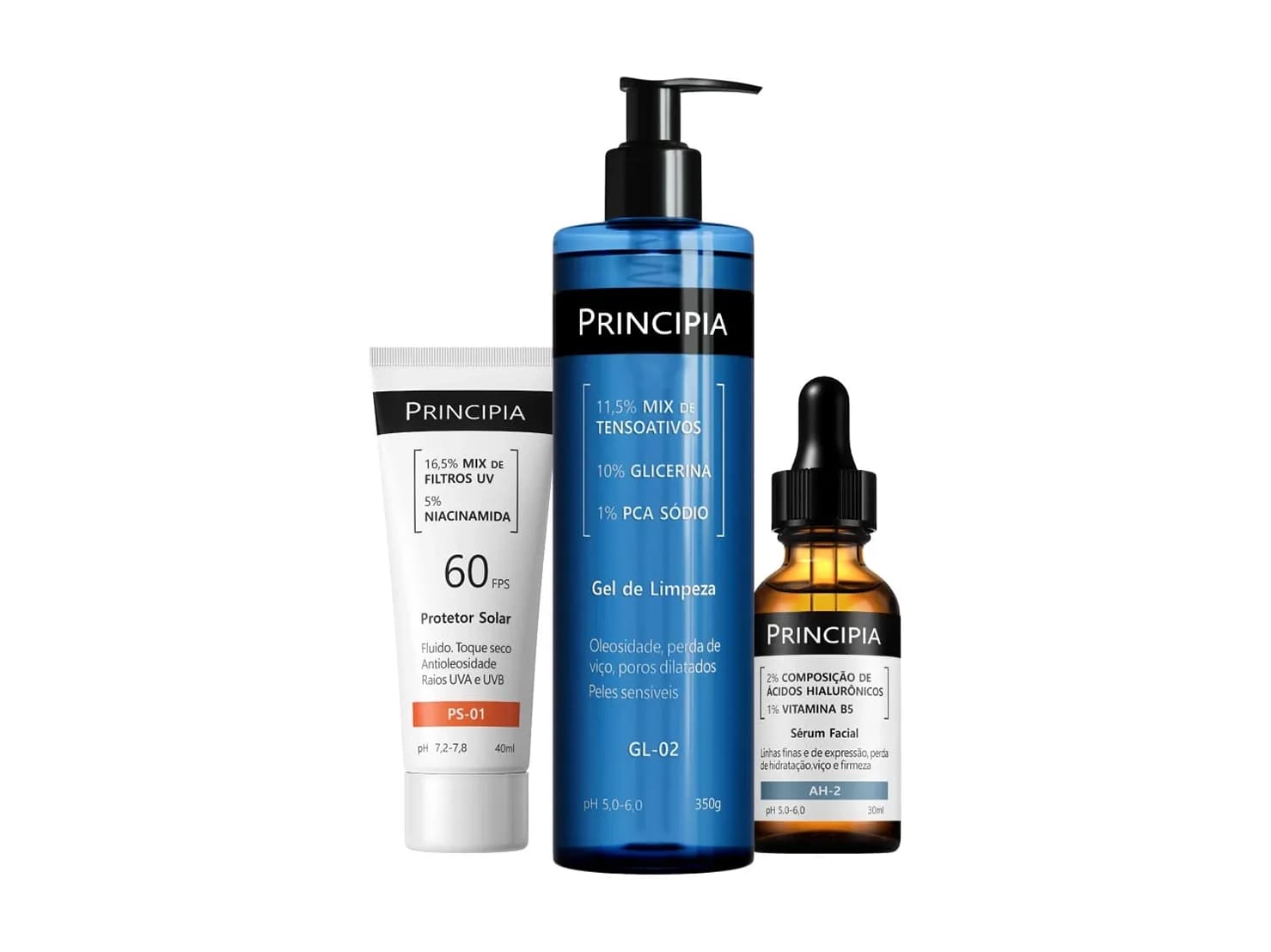 Principia Kit Primeira Rotina C/ Gl-02 + Ah-2 + Ps-01 Fps60