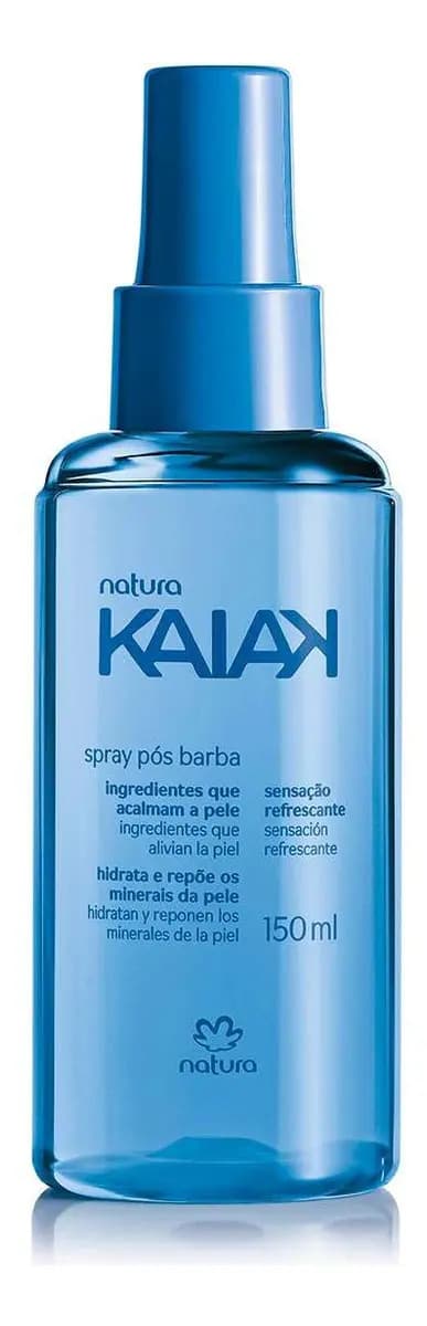 Spray Pós-Barba Kaiak Clássico Natura 150ml