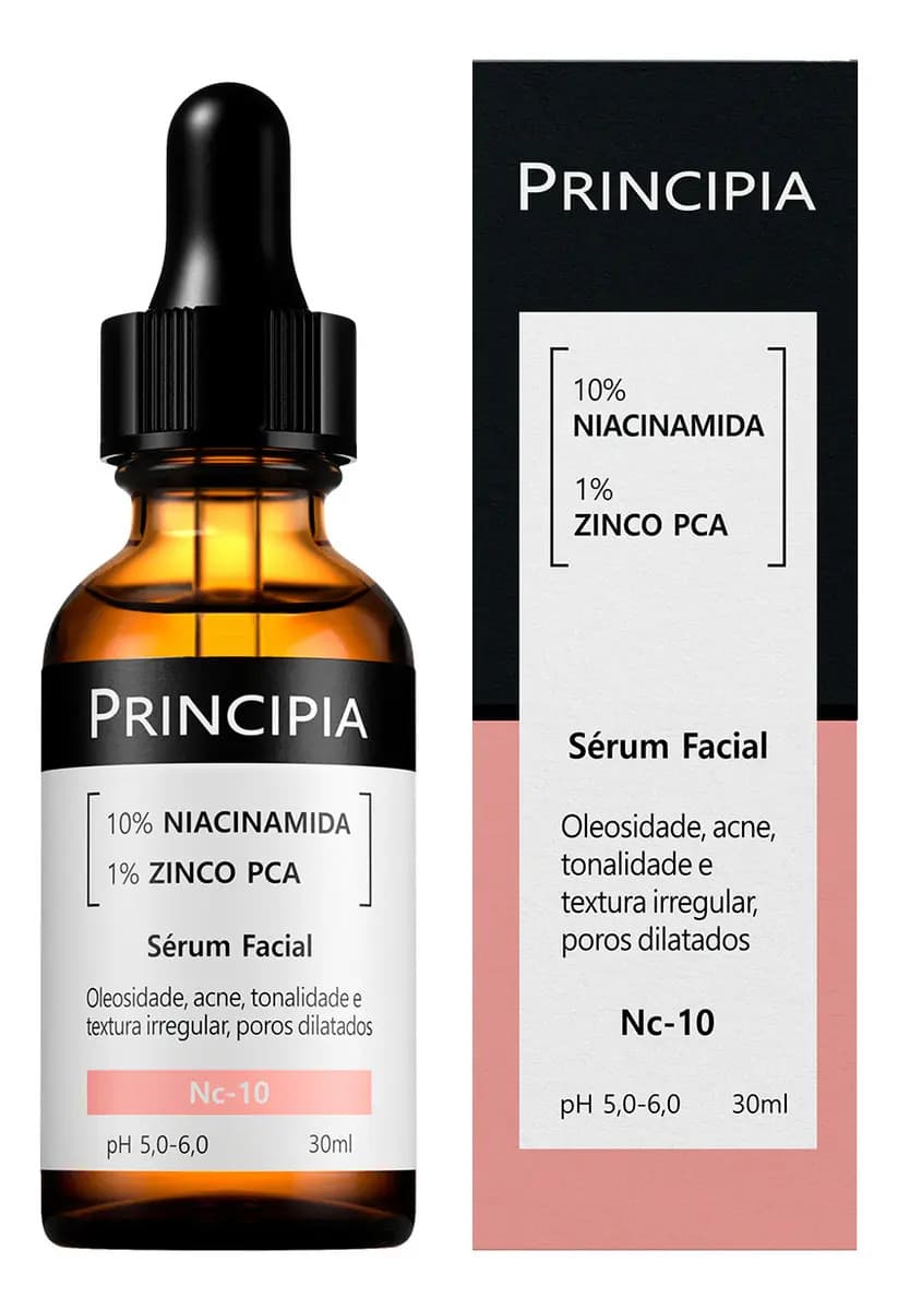 Principia Sérum Niacinamida NC-10 (10% + 1% Zinco PCA) 30ml