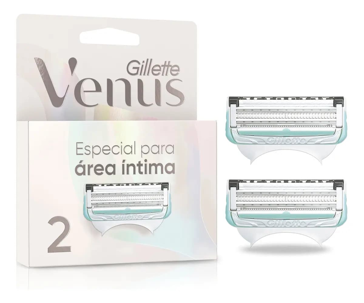 Gillette Venus Carga Área Íntima 2 Unidades