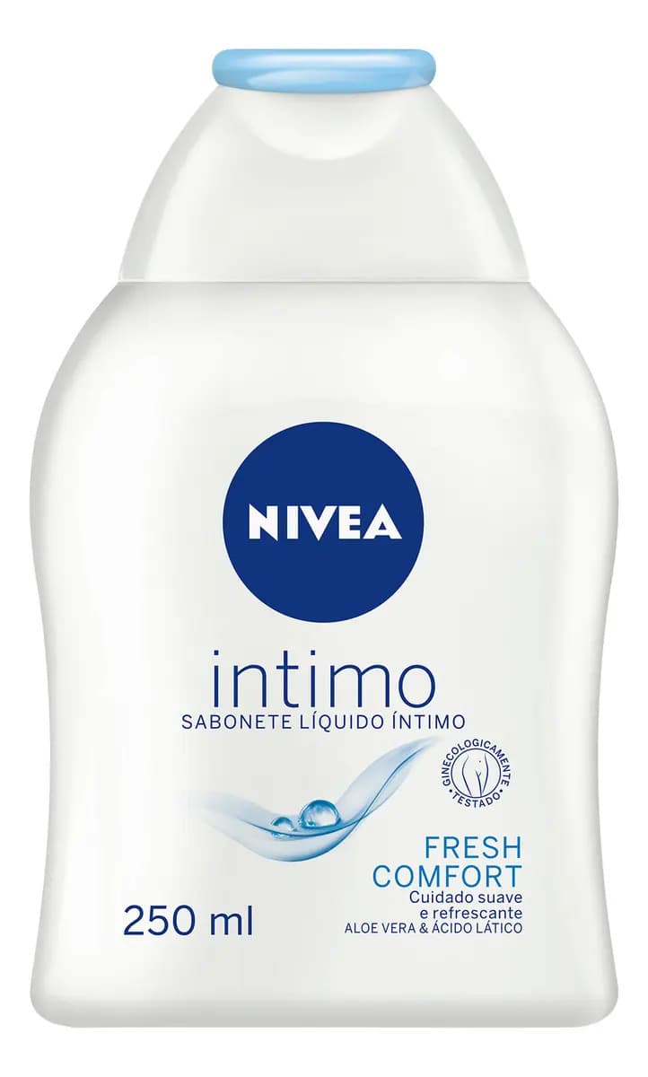 Sabonete Líquido Íntimo NIVEA Fresh Comfort Aloe Vera 250ml