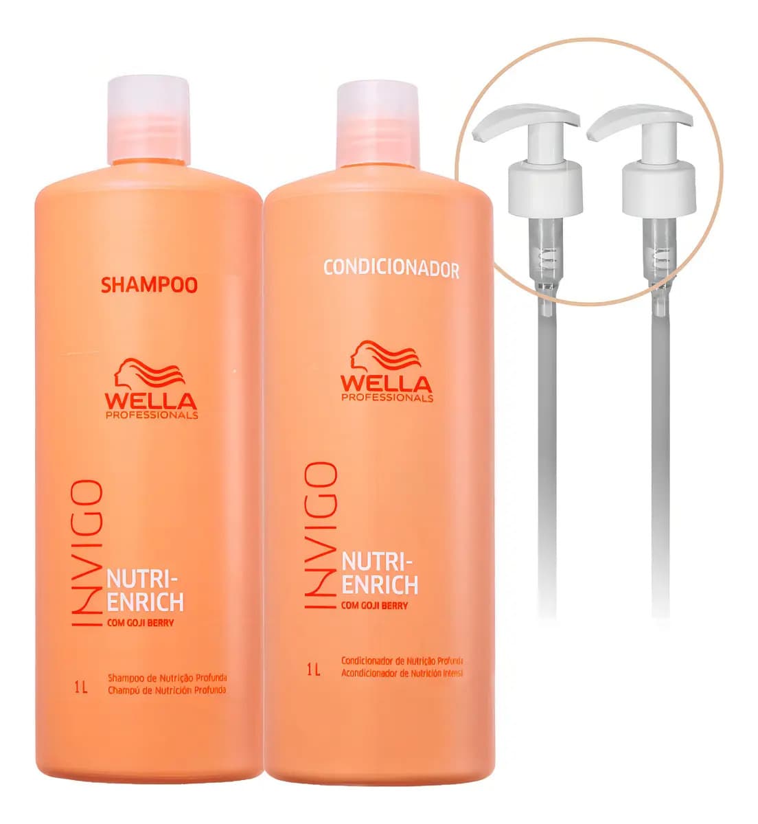 Kit Wella Invigo Nutri-Enrich Shampoo + Condicionador