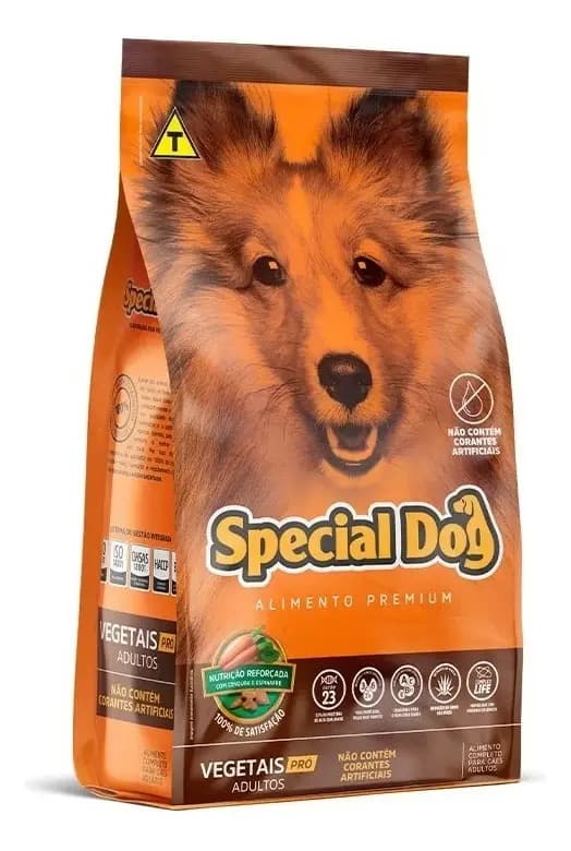 Ração Special Dog Vegetais Cães Adultos 3kg