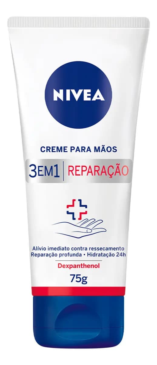 NIVEA Creme para Mãos Reparação com Dexpantenol 75g