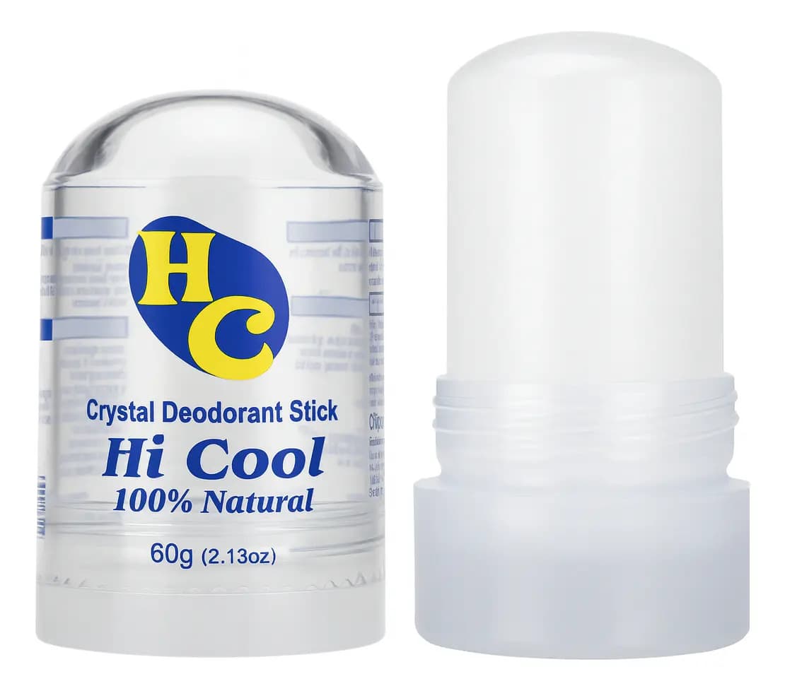 Hi Cool Desodorante Cristal de Pedra Sem Fragrância 60g
