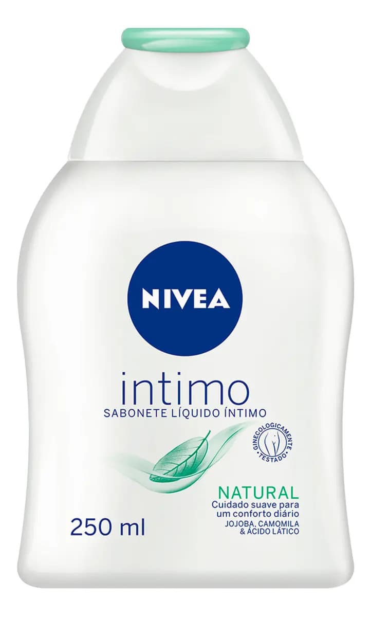 Sabonete Líquido Íntimo NIVEA Natural Jojoba 250ml