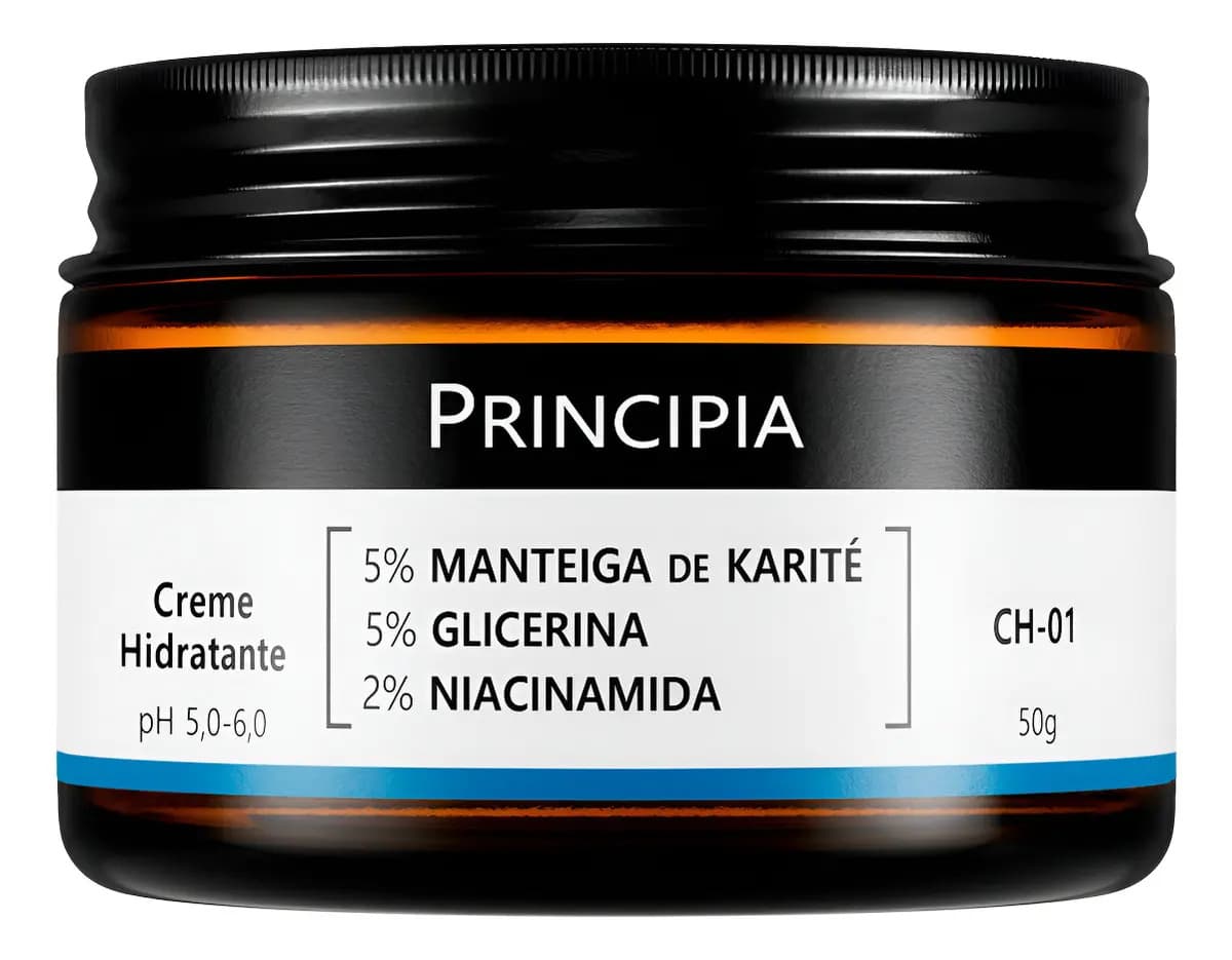 Principia Creme Hidratante Facial CH-01 50g (Karité + Niacinamida)