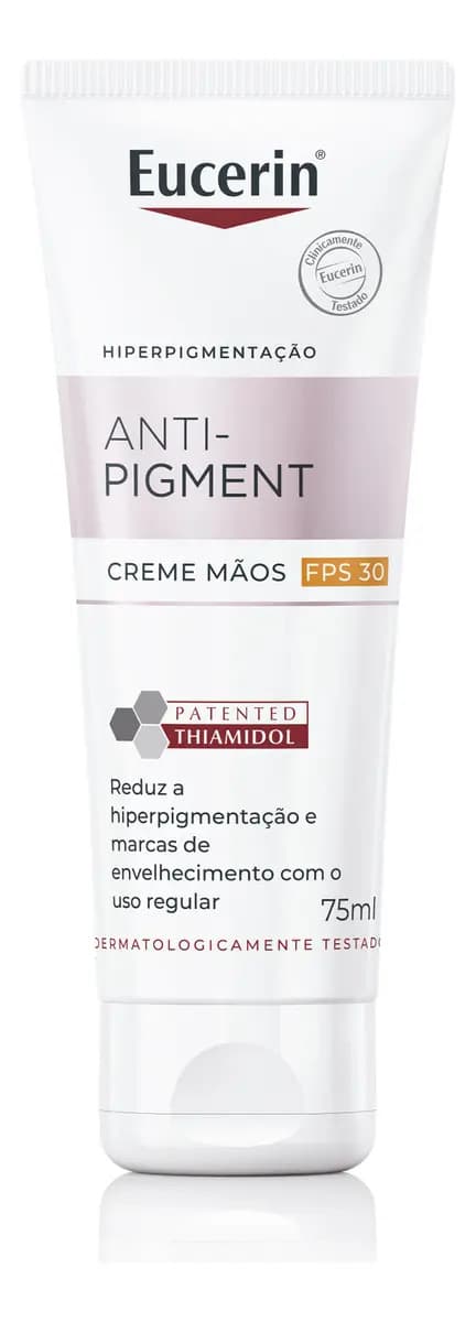 EUCERIN Anti-Pigment Creme de Mãos Clareador FPS 30 75ml