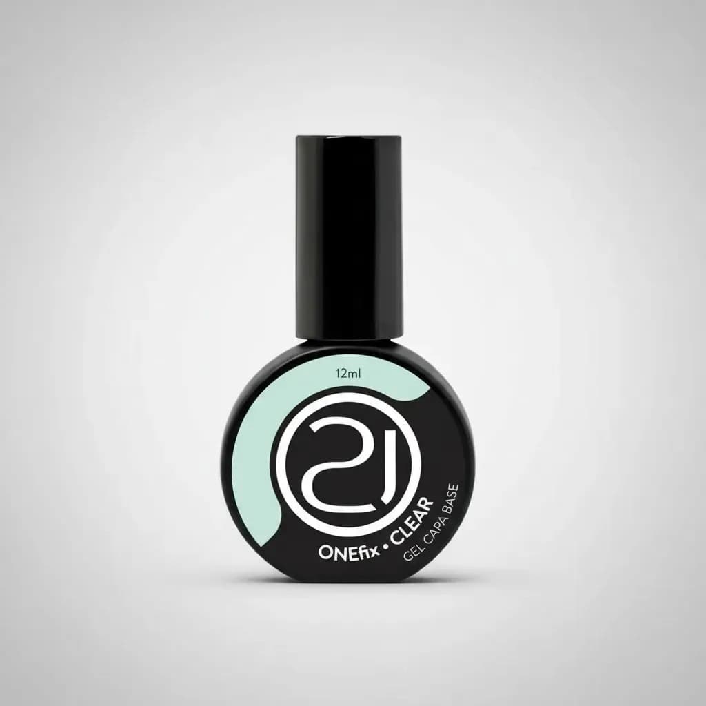 Capa Base OneFix Clear Nails 21 — Gel Blindagem 12ml