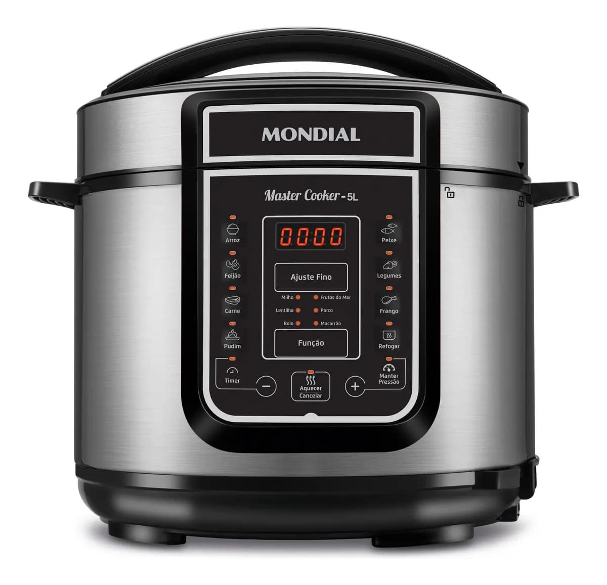 Panela de Pressão Elétrica Mondial 5L Digital PE-38 (900W)
