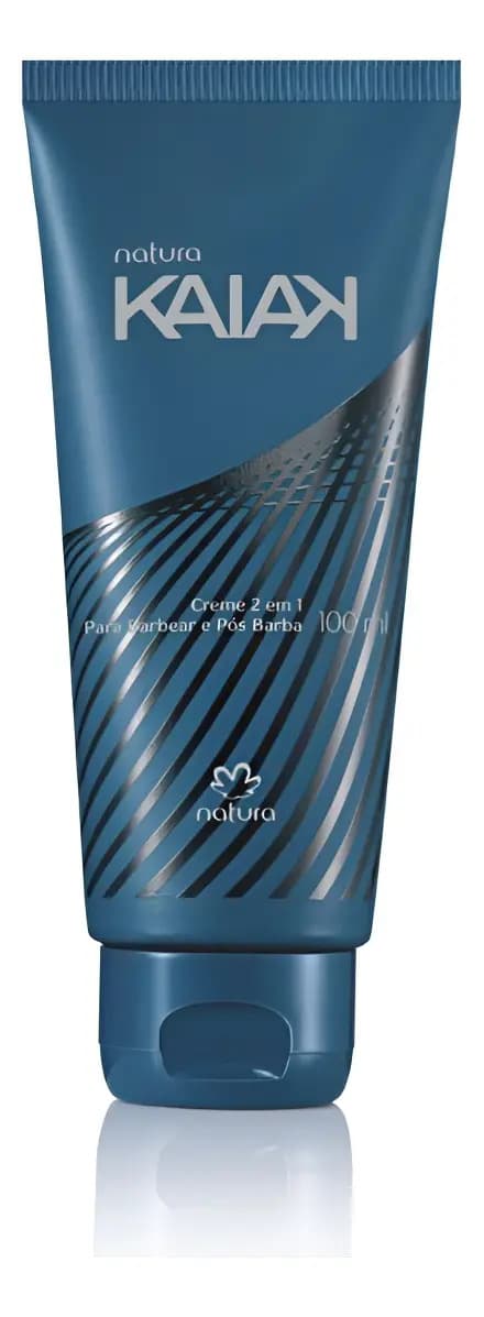 Natura Kaiak Creme 2 em 1 para Barbear e Pós-Barba 100ml
